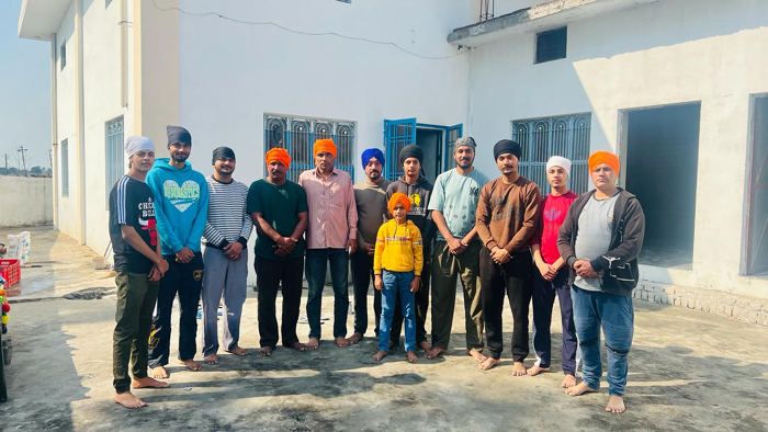 12th blood donation camp at Kalewal Fattu on March 1